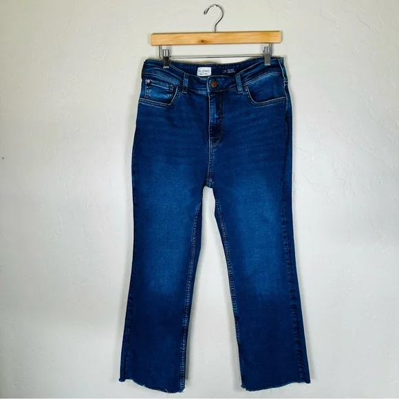 Anthropologie Pilcro Women’s The Yaya Mid-Rise Crop Jeans Size 31 - Picture 4 of 11